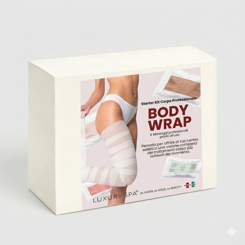 BODY WRAP - Trattamento 9 bendaggi starter kit
