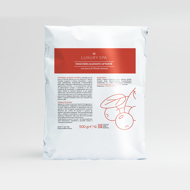 Alginèa Ritual Corpo-  Programma completo a base di Alginati Puri Rosso