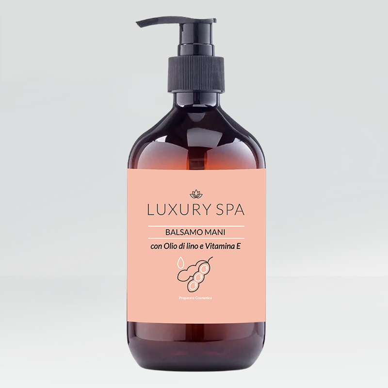 Balsamo Mani con Vitamina F e Olio di lino