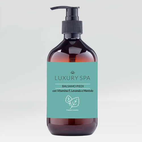 Balsamo Piedi con Vitamina  E , Lavanda e Mentolo