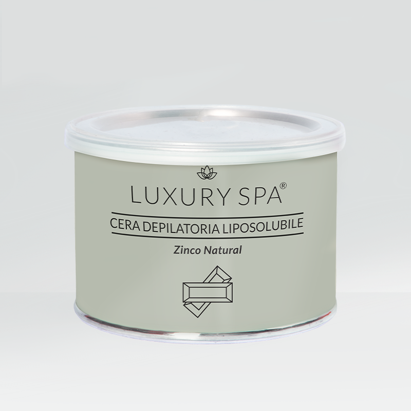 Cera Depilatoria Liposolubile Zinco Natural 400ml