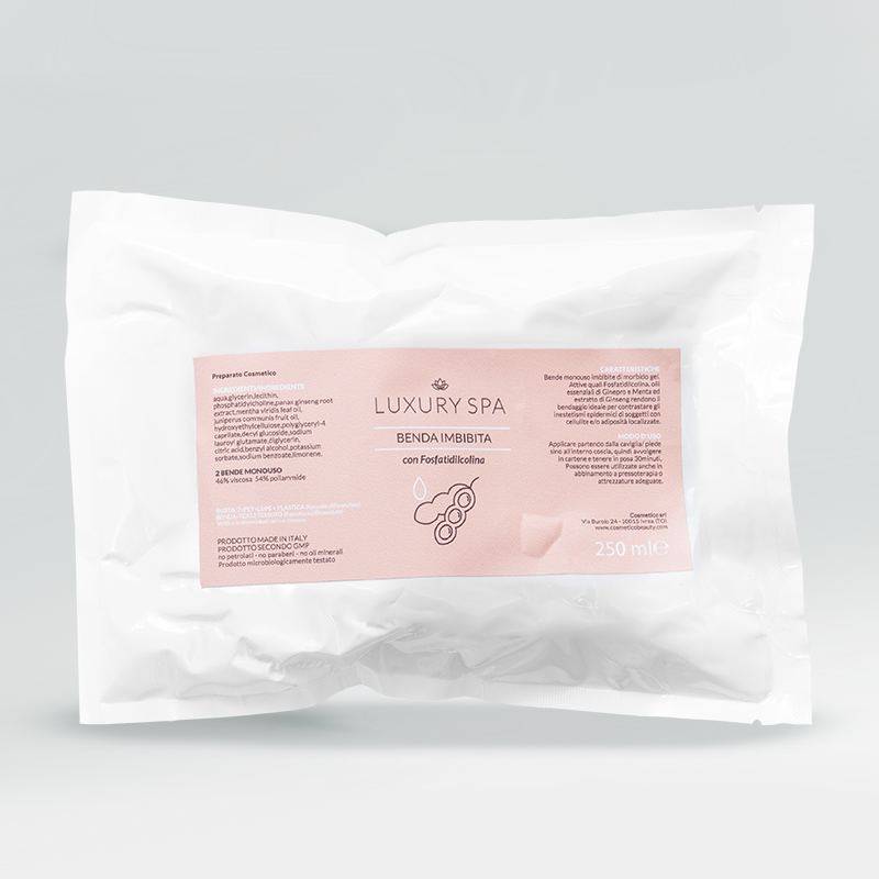 Benda Monouso Snellente Imbibita alla Fosfatidilcolina 250 ml