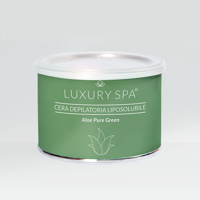 Cera Depilatoria Liposolubile Aloe Pure Green 400ml
