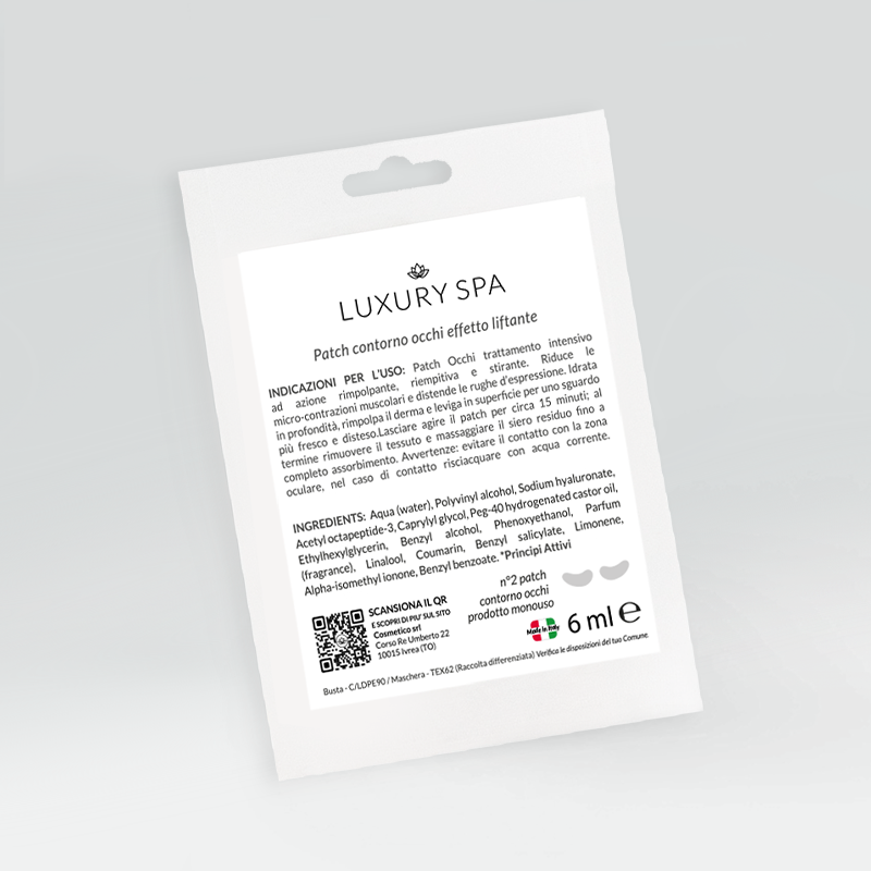 Selfie patch Eyes Gold -Effetto Liftante
